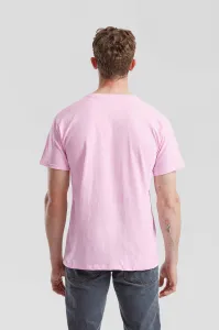 Men's Pink T-shirt Valueweight Fruit of the Loom
