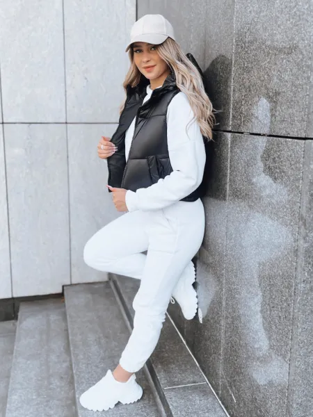 Dámska prešívaná vesta CEDAR  Farba čierna DSTREET