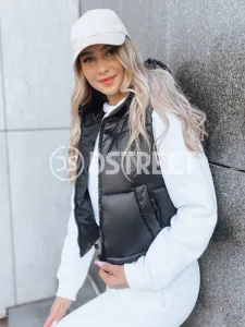 Dámska prešívaná vesta CEDAR  Farba čierna DSTREET