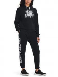 Čierna dámska športová mikina s kapucňou Under Armour Rival