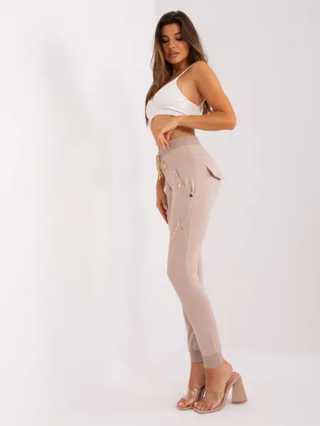 Sweatpants-RV-DR-8544.14P-beige