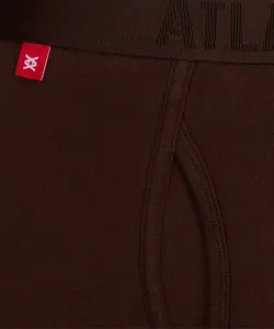 Boxer shorts Atlantic 3MH-184 A'3 S-2XL chocolate-cappucino-black 1