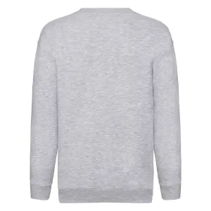 Szara bluza dziecięca Set-In Sweat Fruit of the Loom