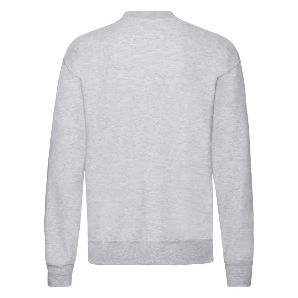 Light grey men's sweatshirt Set-in Sweat Fruit of the Loom