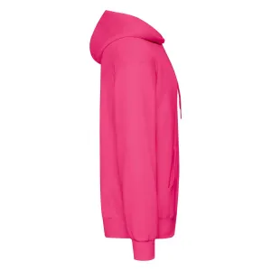 Men's Pink Hooded Sweat Fruit of the Loom