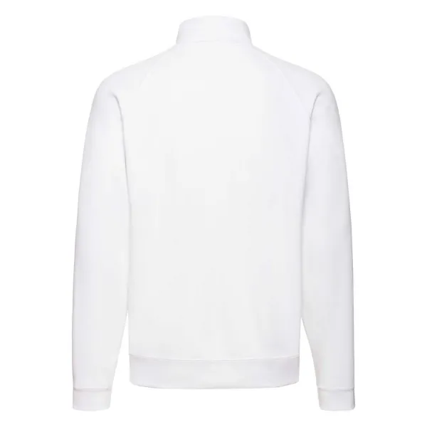 White Men's Sweat Jacket Fruit of the Loom