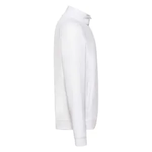 White Men's Sweat Jacket Fruit of the Loom
