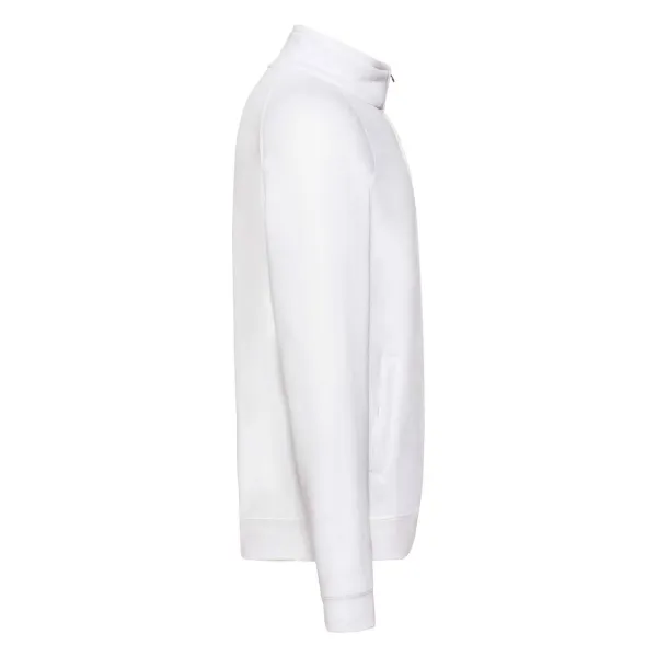 White Men's Sweat Jacket Fruit of the Loom