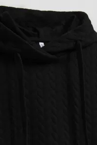 Marisse Black Hoodie