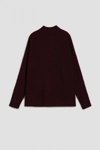 Marisse Batwing Turtleneck Sweater