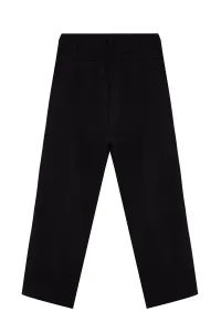 Trendyol Black Wide Leg Stamped Trousers