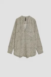 Marisse Polka-Dot Shirt