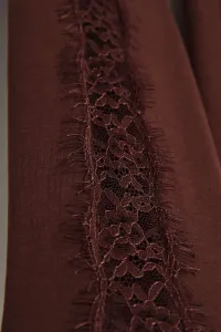 Marisse Blouse With Lace On The Sleeves