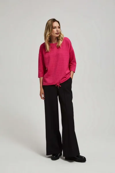Marisse Sweatshirt With 3/4 Sleeves
