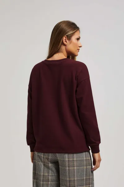 Marisse Simple Sweatshirt With A Print