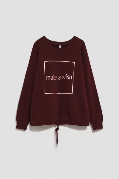 Marisse Simple Sweatshirt With A Print
