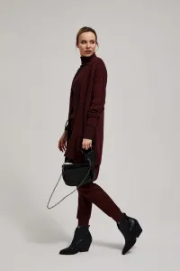 Marisse Long Chestnut Cardigan