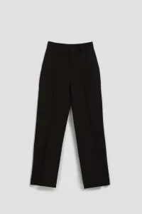 Marisse Black Pleated Trousers
