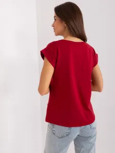 T-shirt-RV-TS-4833.00X-burgundy