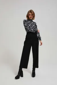 Marisse Plain Wide-Leg Trousers