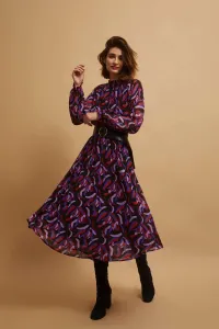 Marisse Midi Dress With A Belt