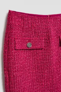 Marisse Pink Tweed Skirt