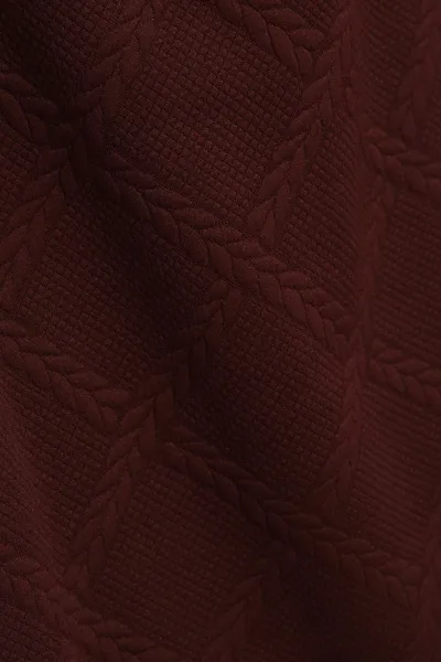 Hnedá sukňa s elastickým pásom