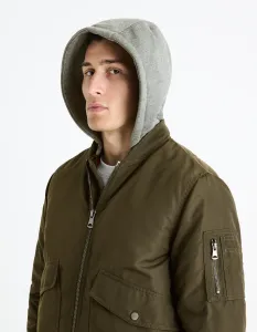 Celio Bomber Jacket with Hood, Fujameshoo - Mens