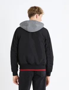 Celio Bomber Jacket with Hood, Fujameshoo - Mens