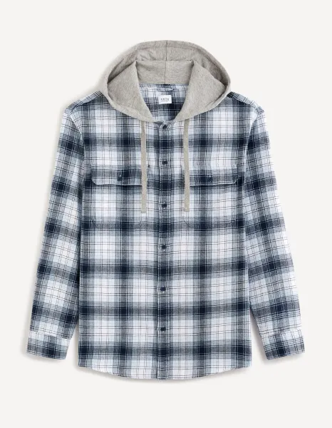 Celio Plaid Fapuche Shirt - Men's