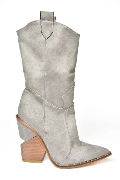 Fox Shoes Gray Women's Boots