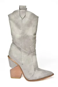 Fox Shoes Gray Women's Boots