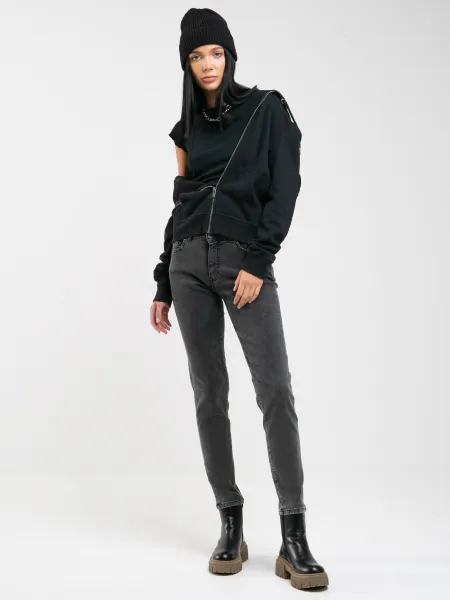 Big Star Woman's Trousers 115541  Denim-997
