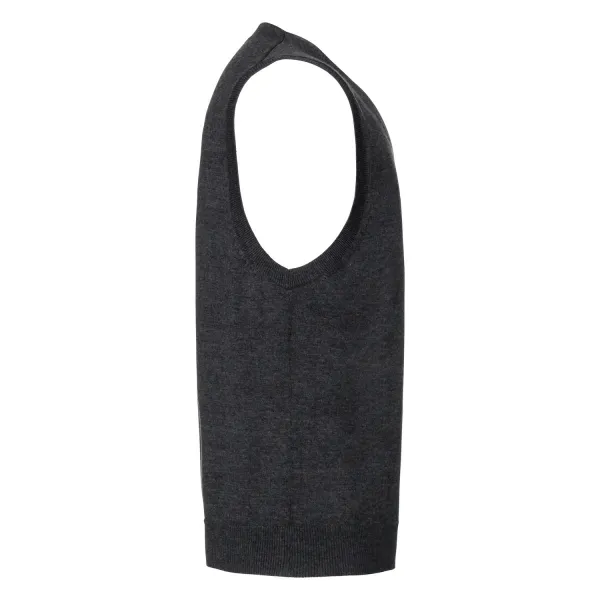 Men's Sleeveless Cardigan, Neckline V R719M 50/50 50% Cotton 50% Acrylic CottonBlend TM weave 12 275g