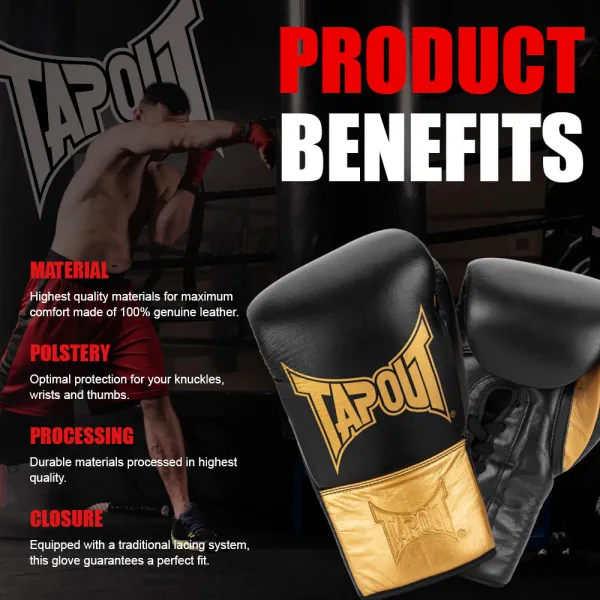 Tapout Leather boxing gloves (1 pair)