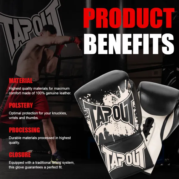 Tapout Leather boxing gloves (1 pair)