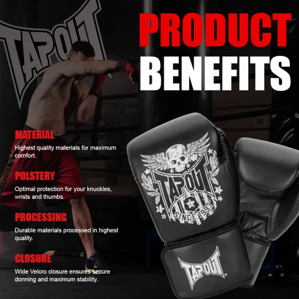 Tapout Artificial leather boxing gloves (1pair)