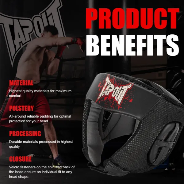 Tapout Artificial leather head protection