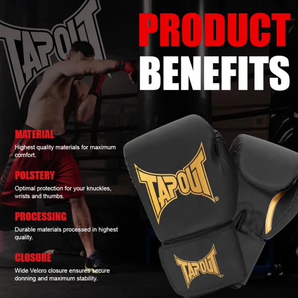 Tapout Artificial leather boxing gloves (1pair)