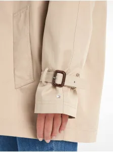 Béžová dámska bunda Tommy Hilfiger