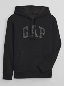 Čierna dámska mikina s kapucňou GAP