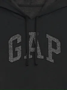 Čierna dámska mikina s kapucňou GAP