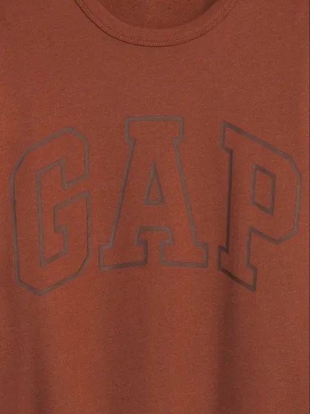 Hnedá pánska mikina s logom GAP