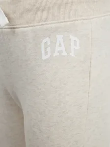 Béžové dievčenské tepláky s logom GAP