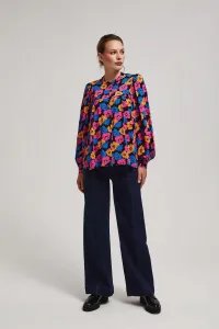 Marisse Black Floral Shirt