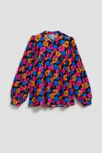 Marisse Black Floral Shirt