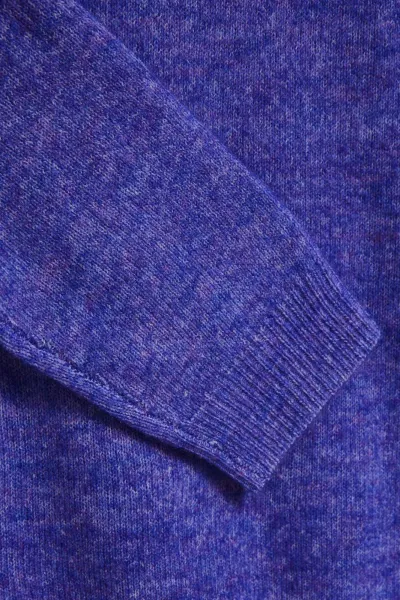 Marisse Purple Tie Sweater