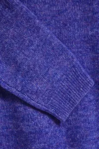 Marisse Purple Tie Sweater