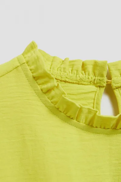 Marisse Plain Lime Shirt