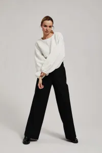 Sweatshirt with a wide turtleneck